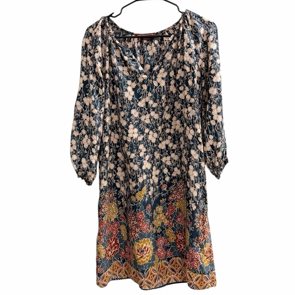 COMPTOIR DES COTONNIERS Lakda Silk Floral Dress Size 38 / Size 8
